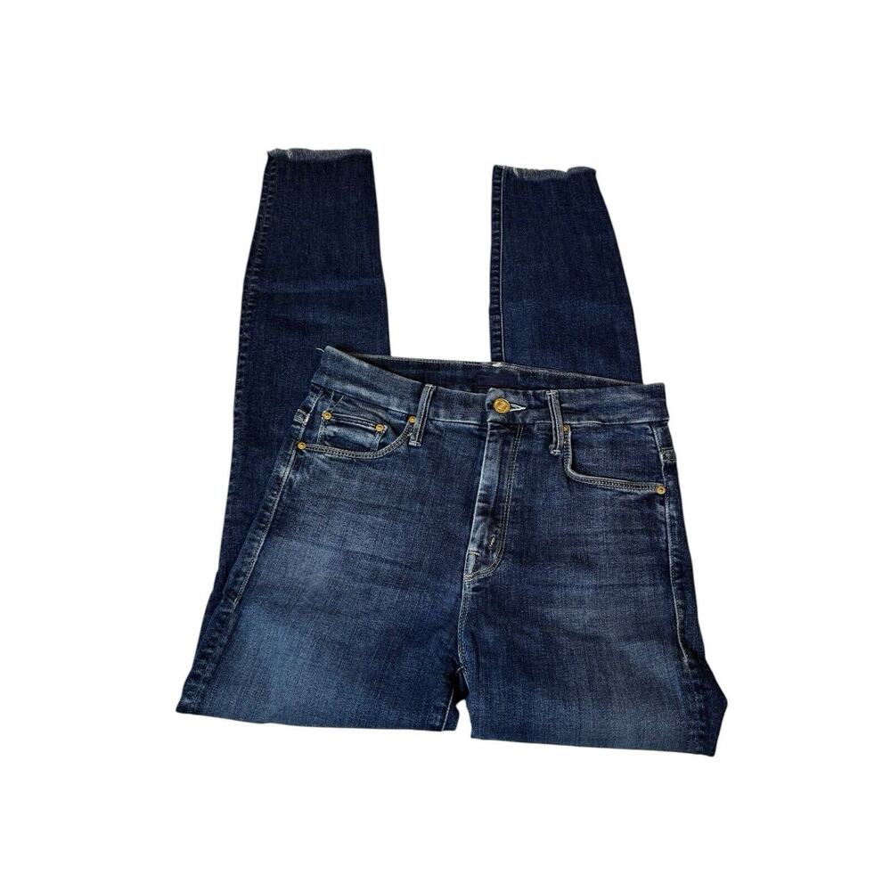 Mother Jean’s Women’s High Waisted Looker Ankle Fray Size 25 Long Fly